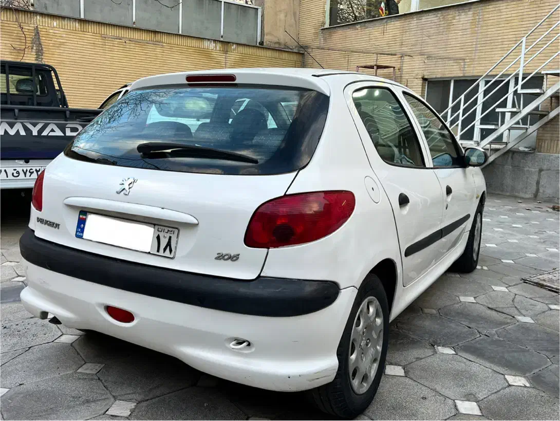 ۲۰۶ تیپ۵ مدل ۹۳|خودرو سواری و وانت|همدان, |دیوار