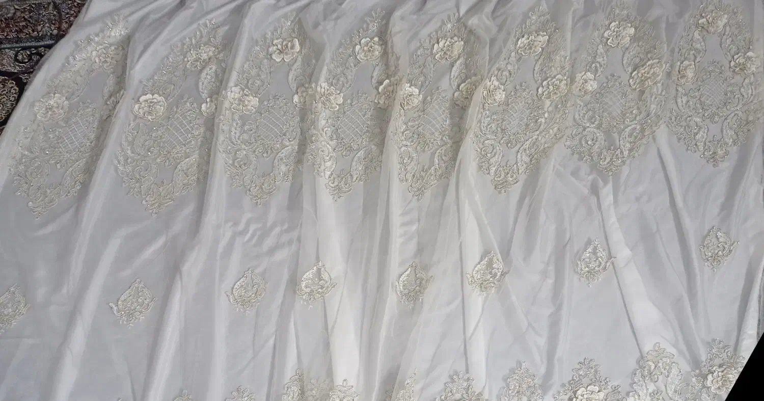 پرده خامه دوری شده..نو|پرده، رانر، رومیزی|تهران, نارمک جنوبی|دیوار