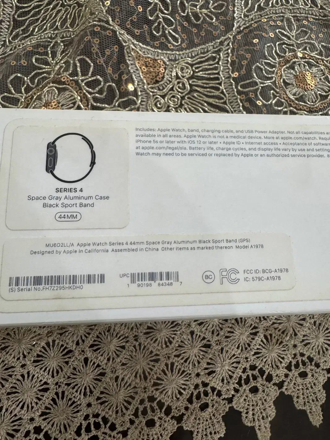 جعبه اپل واچ سری ۴ سایز ۴۴|لوازم جانبی موبایل و تبلت|تهران, بهمن یار|دیوار