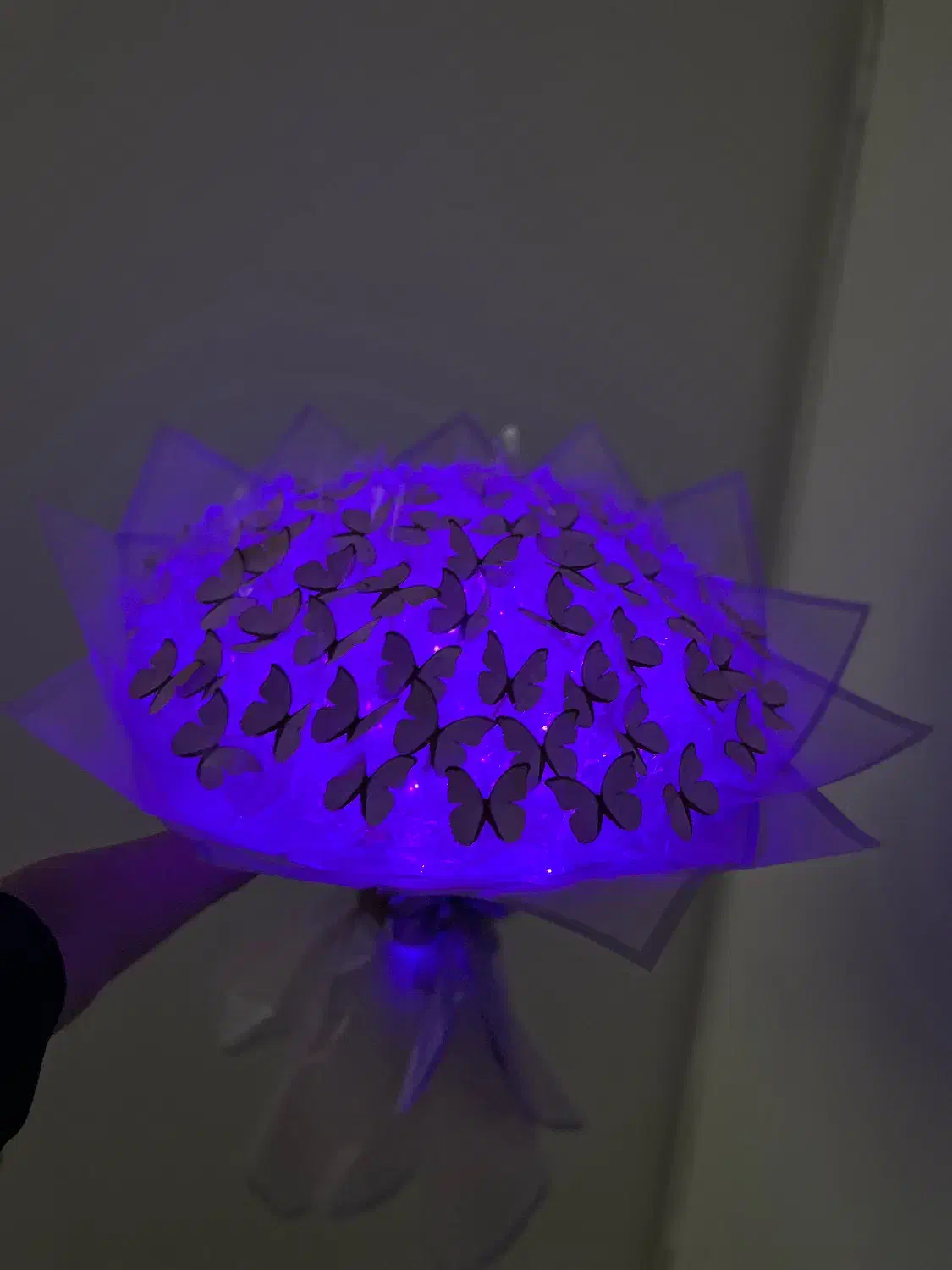 دسته گل پروانه زیبا|گل مصنوعی|برازجان, |دیوار