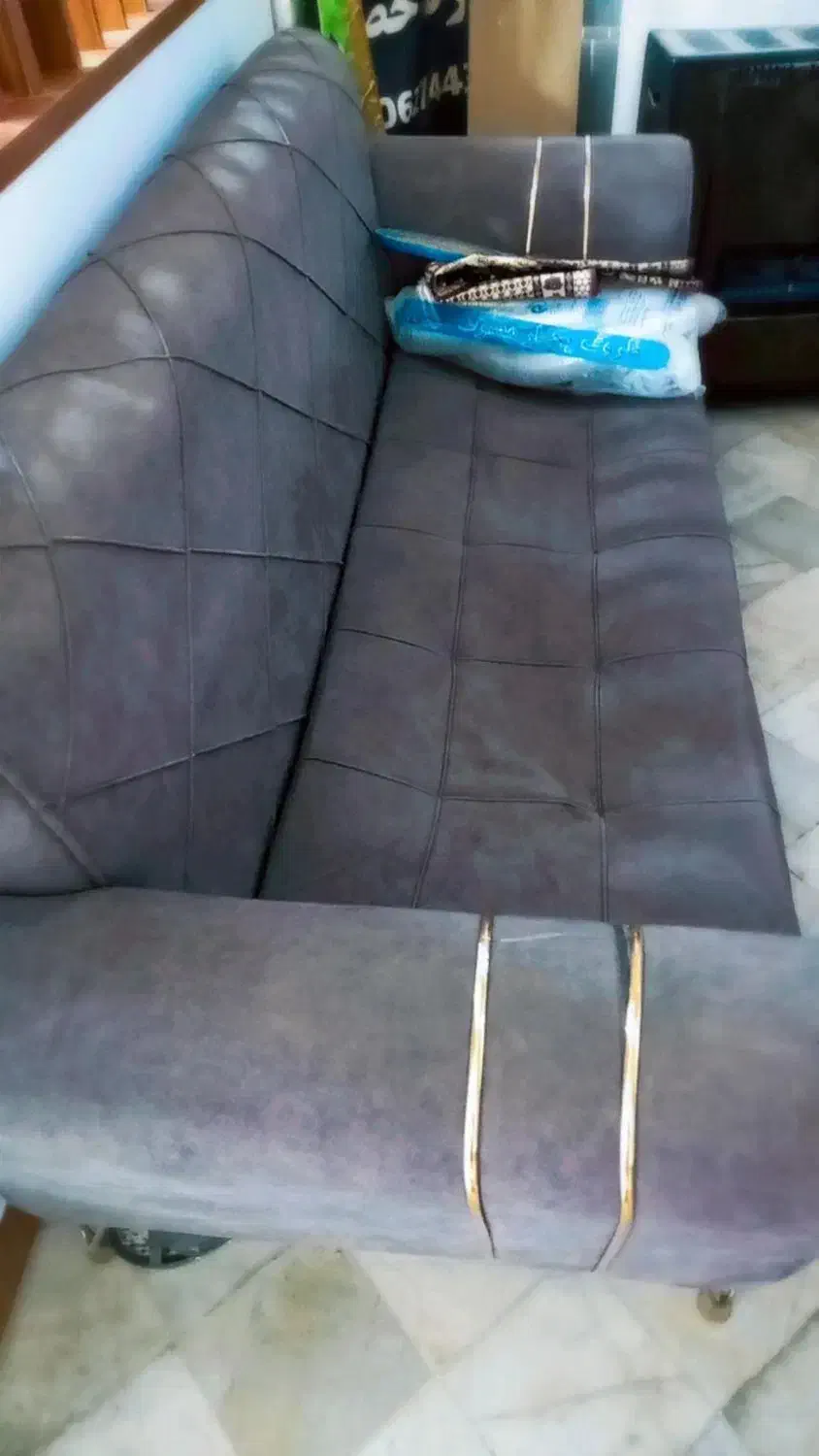 یک دست مبل نیم ست تمیز|مبلمان خانگی و میز عسلی|محمدشهر, محمدشهر|دیوار