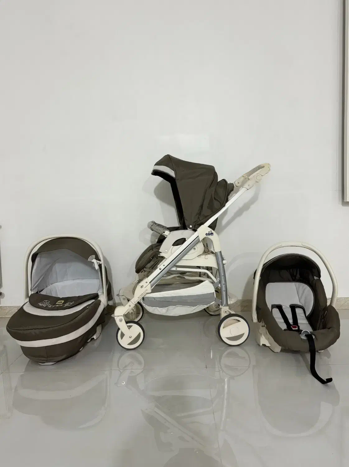 کالسکه کریر کریکات کم camایتالیایی اورجینال درحدنو|کالسکه و لوازم جانبی|تهران, شهرک چیتگر|دیوار