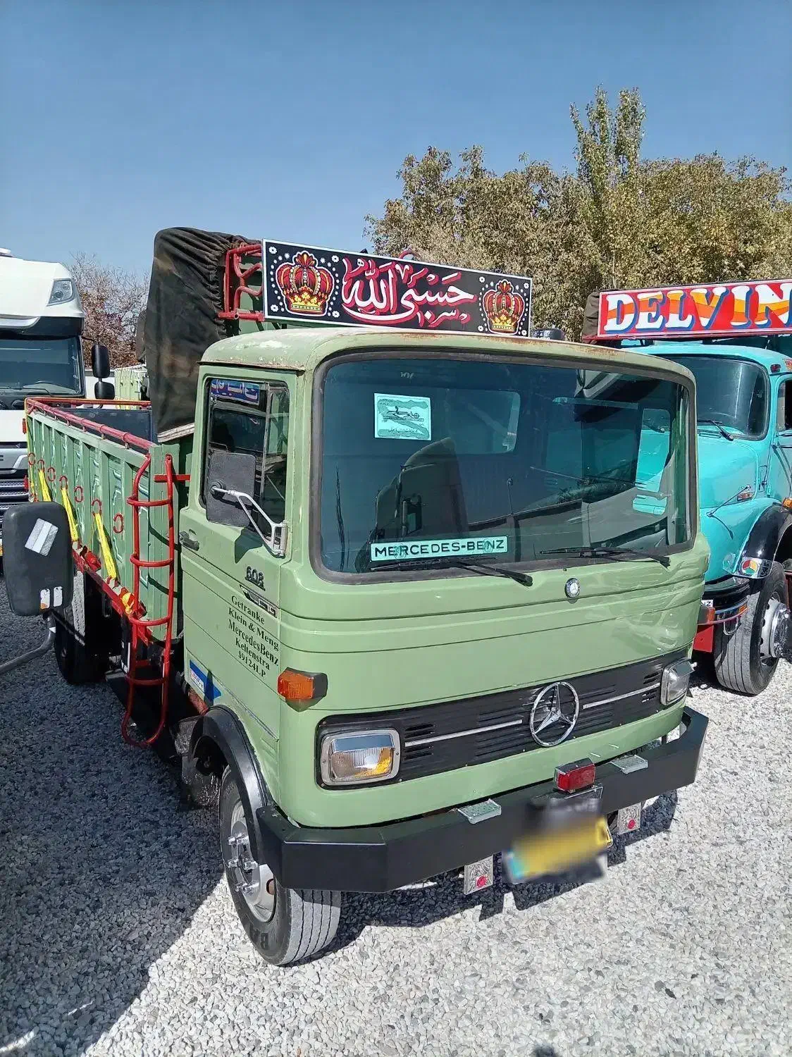 کامیون بنز خاور 608 مدل 69 بکر|خودرو سنگین|باغ بهادران, |دیوار