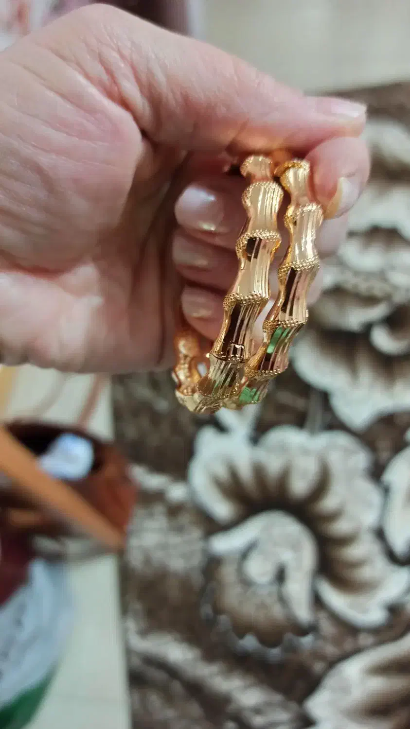 ۴عدد النگو طرح طلا فیوژن سایز ۱و ۲|بدلیجات|سنندج, |دیوار