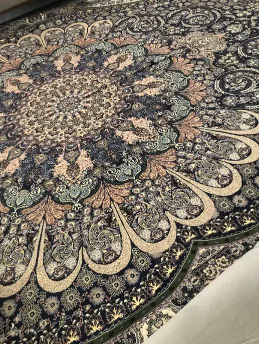 روفرشی دو رویه یزد بافت ابریشمی ۹متری|روفرشی|بروجرد, |دیوار