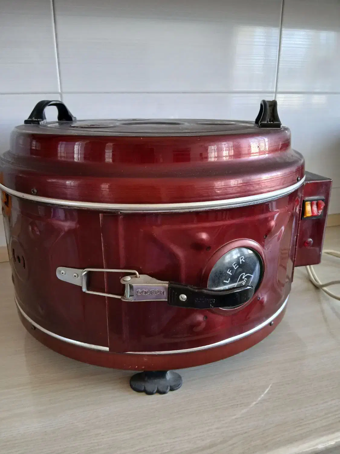 فربرقی رومیزی گل فر|اجاق گاز و لوازم برقی پختوپز|اردبیل, |دیوار