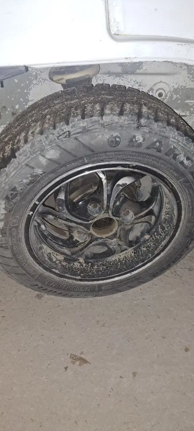 رینگ اسپرت با لاستیک پراید|قطعات یدکی و لوازم جانبی|یاسوج, |دیوار