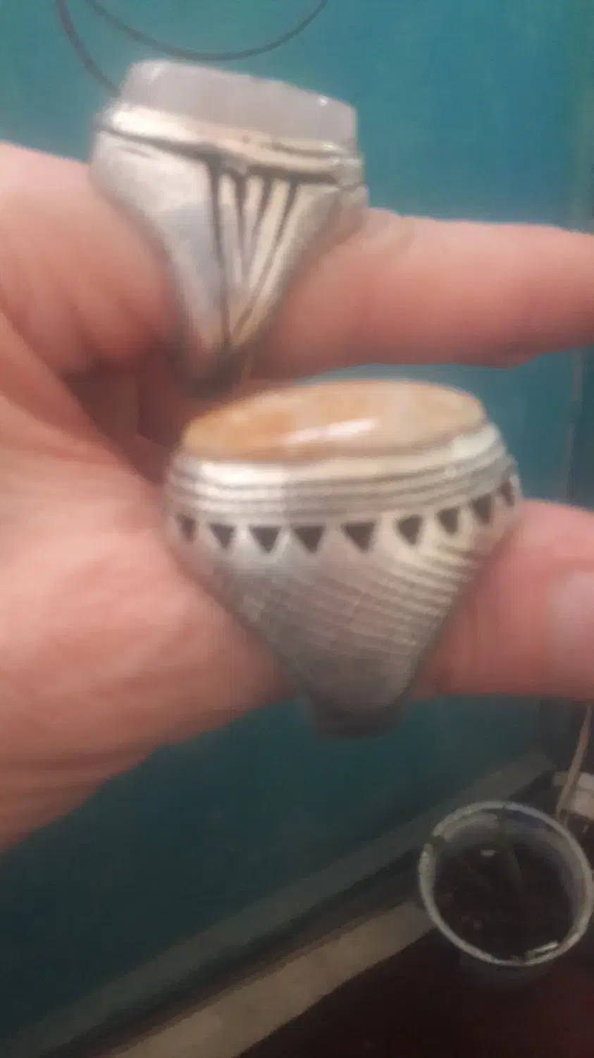 انگشتر قدیمی عتیقه فسیل|کلکسیون اشیاء عتیقه|وحیدیه, |دیوار