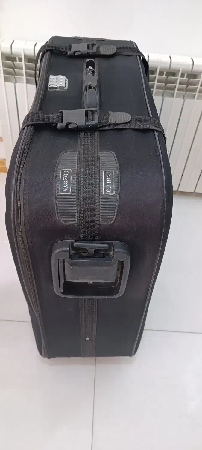 چمدان برزنت خیلی بزرگ مشکی|کیف، کفش، کمربند|کرمان, |دیوار