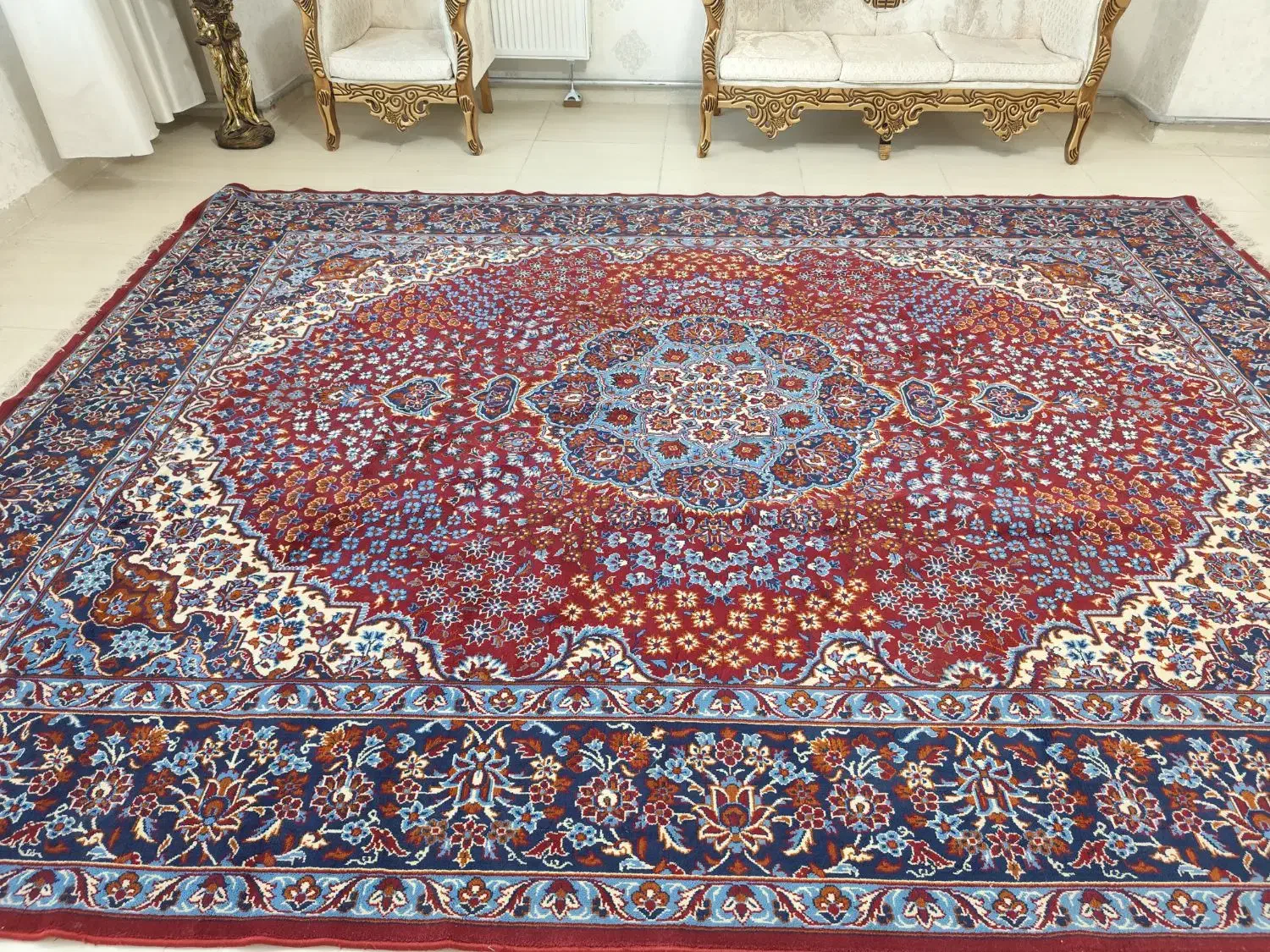 یک عدد فرش 12متری اصل نخ بفروش می‌رسد|فرش|تبریز, |دیوار