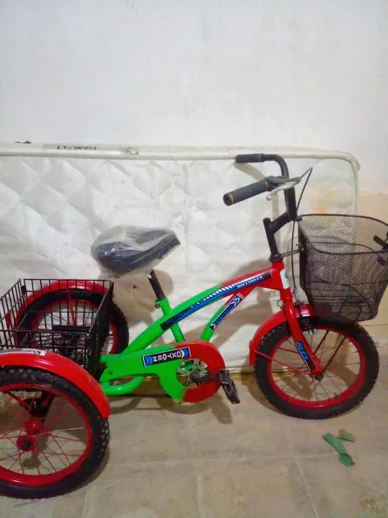 سه چرخه سایز16ساحلی درحدنو|دوچرخه، اسکیت، اسکوتر|شیراز, شهرک مهدی‌آباد|دیوار