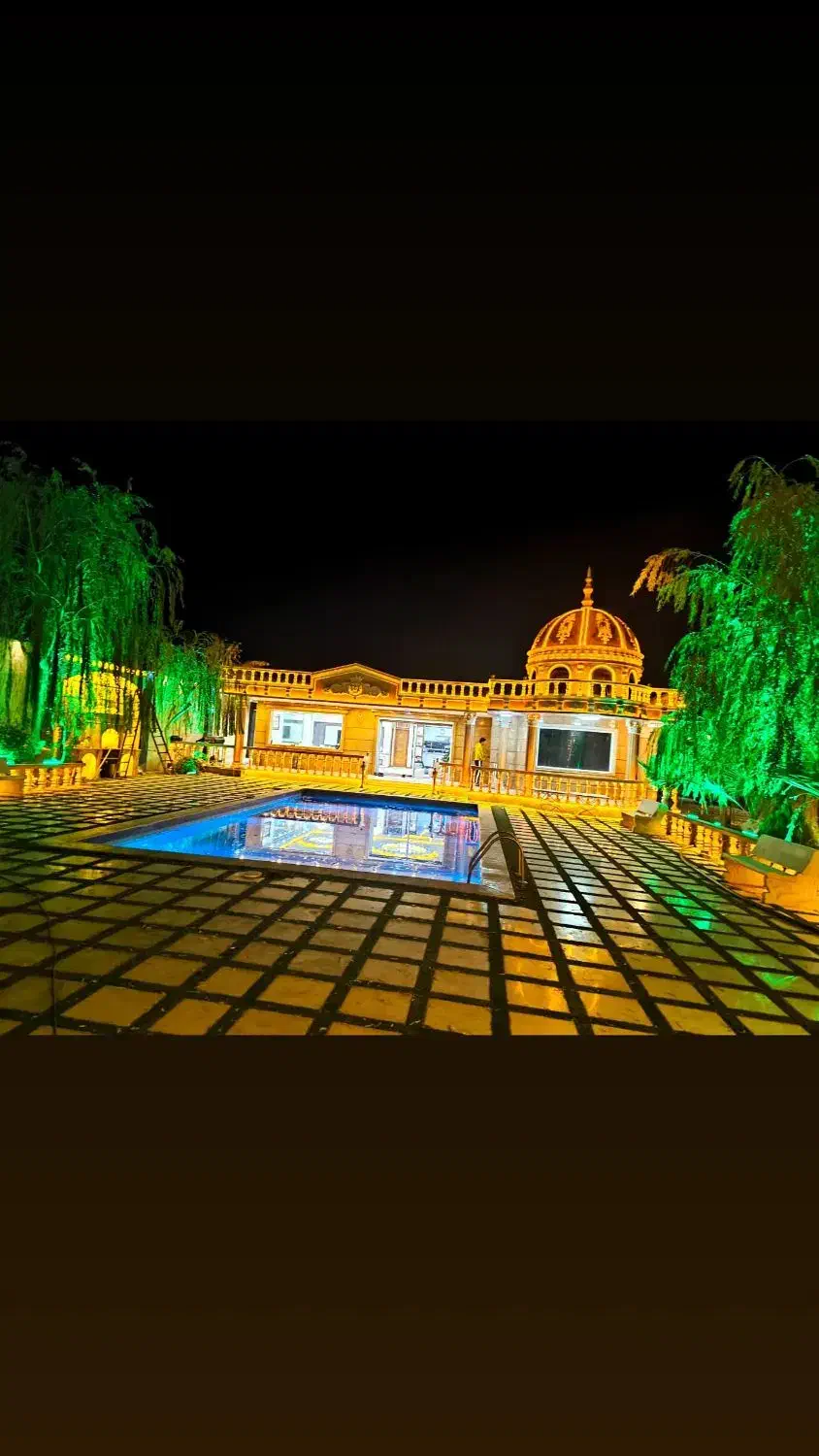 اجاره باغ ویلا استخرآبگرم ۳ خوابه|اجارهٔ کوتاه‌مدت ویلا و باغ|اصفهان, زیار|دیوار