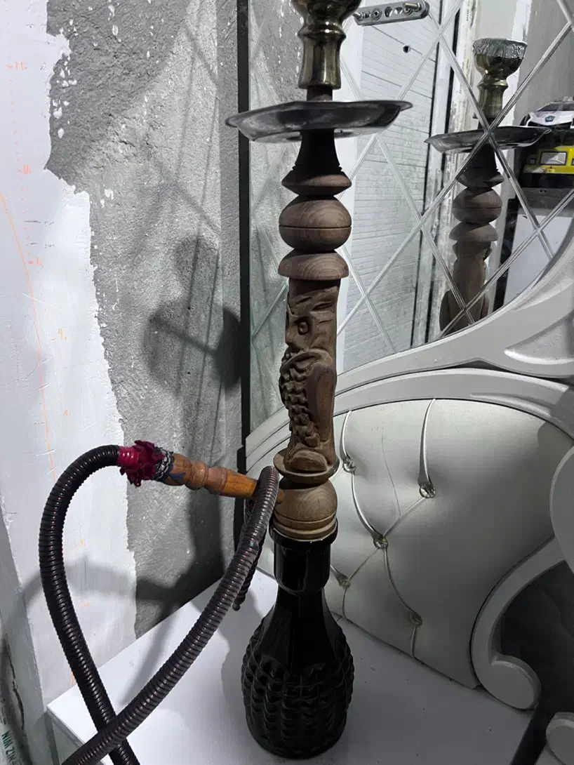 قلیون چوب گردو|کلکسیون و سرگرمی|اهواز, پردیس دو|دیوار