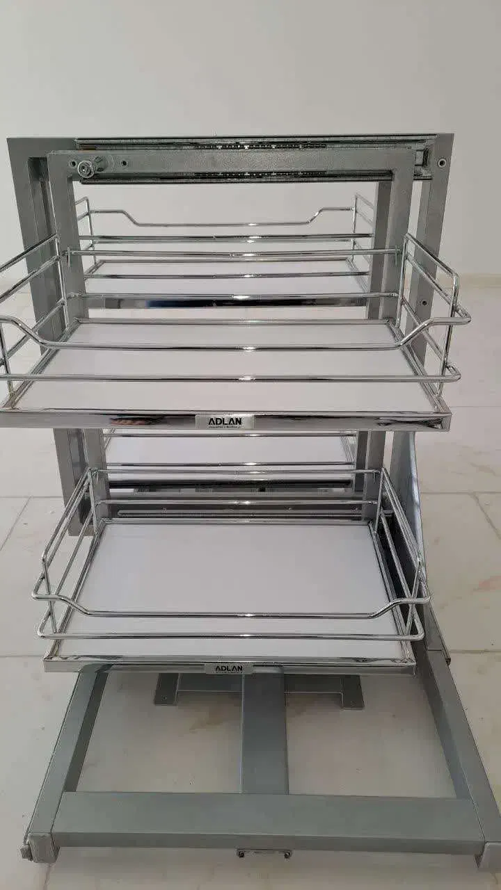 اکسسوری کابینت کنج دیوار|آب‌چکان و نظم‌دهنده ظروف|تهران, حکیمیه|دیوار