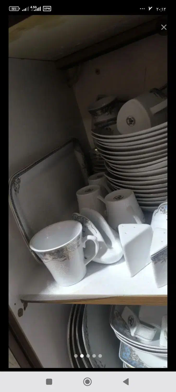 سرویس چینی 105 پارچه|ظروف سرو و پذیرایی|کاشان, شهرک امیرالمومنین|دیوار