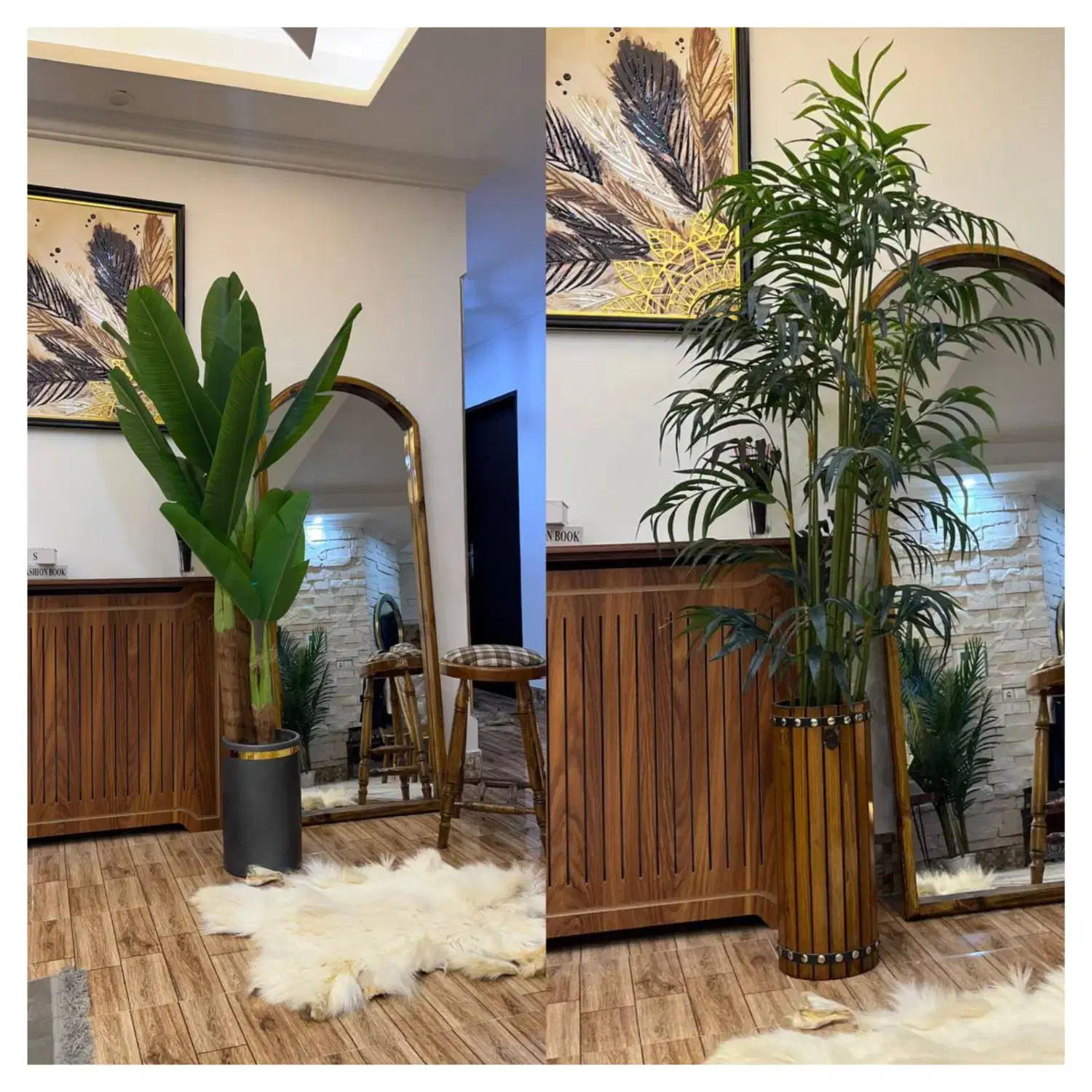 فروش انواع درختچه به قیمت عمده|گل مصنوعی|ساری, |دیوار