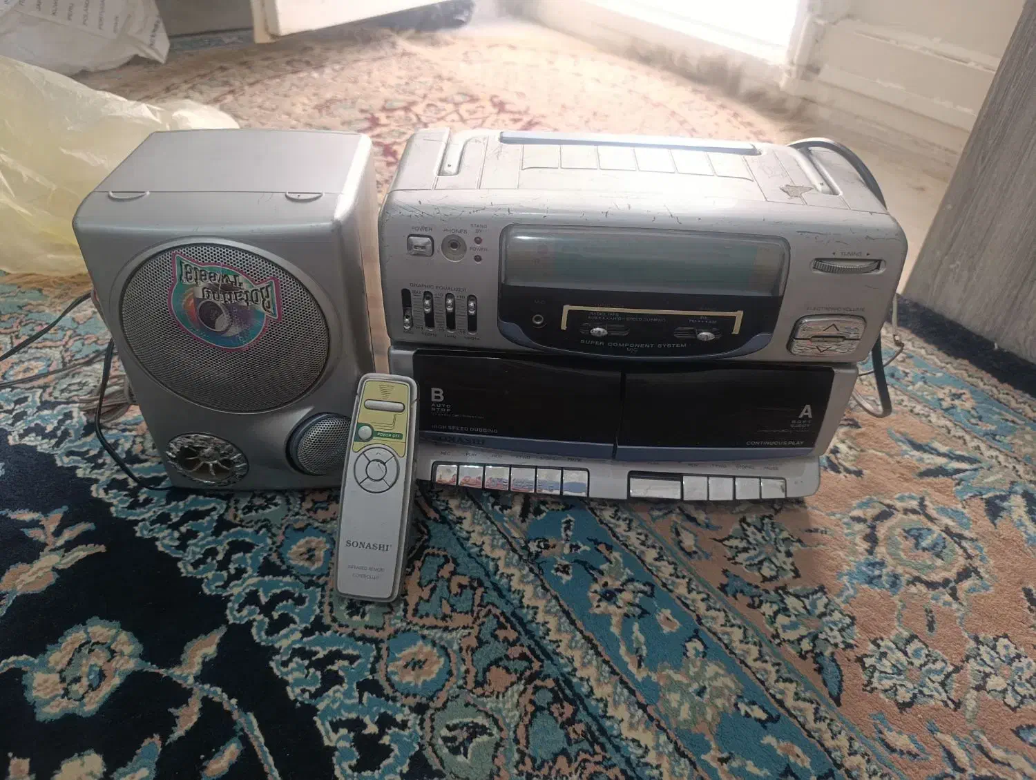 ظبط قدیمی|سیستم صوتی خانگی|جیرفت, |دیوار