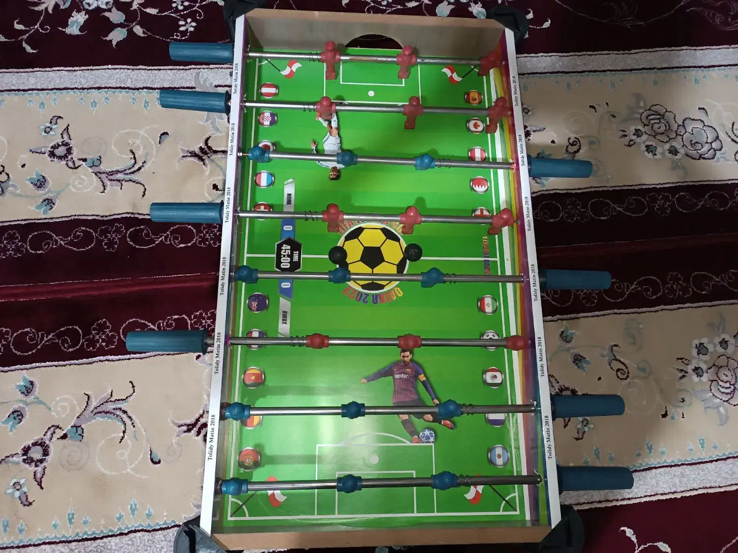 فوتبال دستی دارایی 4 تا پایه دوتوپ|اسباب‌‌بازی|تکاب, |دیوار