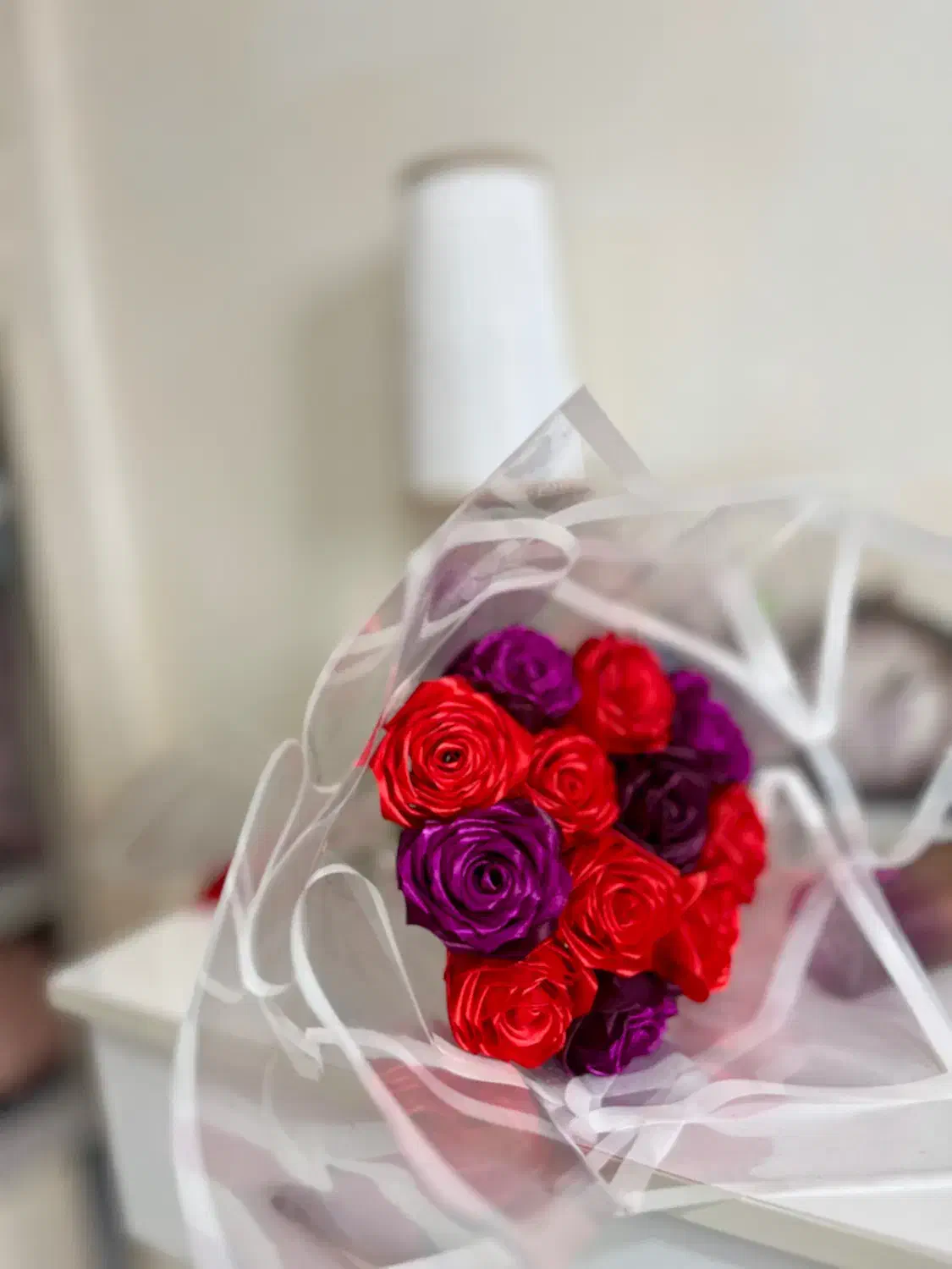 گل رز جاودان|گل مصنوعی|رامسر, |دیوار