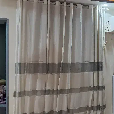 پرده دو رنگ زیبا|پرده، رانر، رومیزی|اهواز, کیان اباد|دیوار