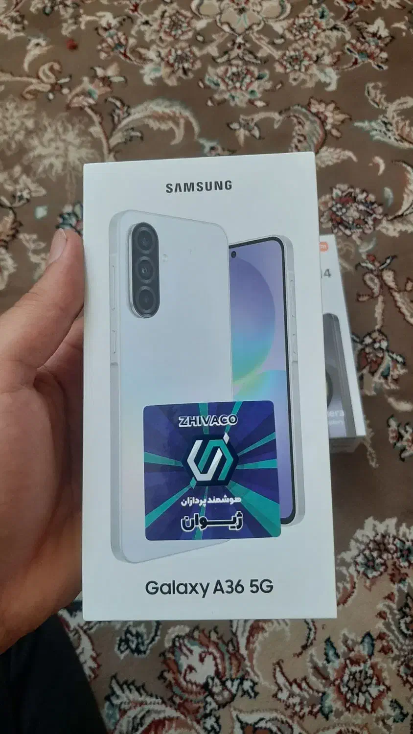 دو عدد گوشی A36 و redmi note14|موبایل|دلیجان, |دیوار