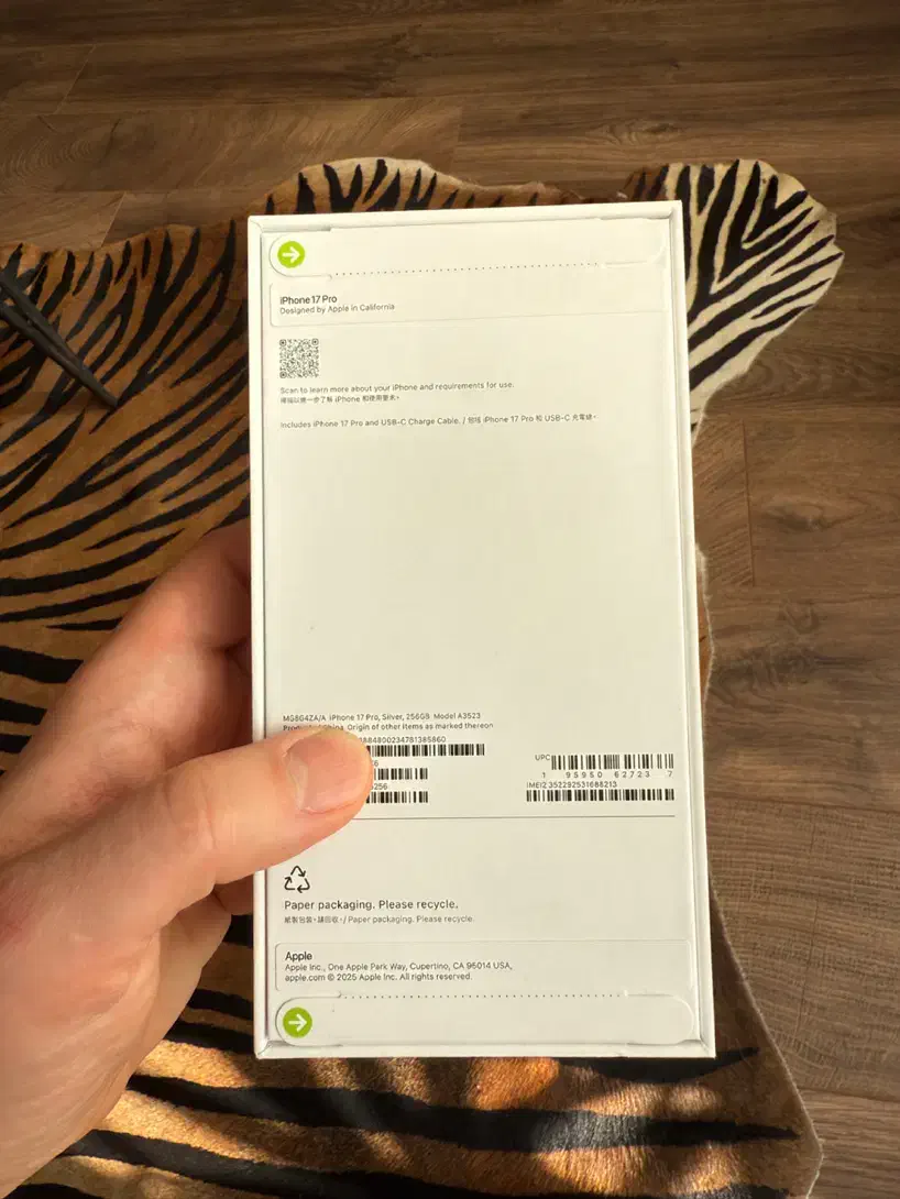 iphone pro17 256رجیستر شده پلمپ نقره ای|موبایل|تهران, سهروردی|دیوار