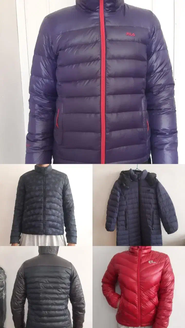 کاپشن های پر لایت زنانه و مردانه|کوهنوردی و کمپینگ|تربتحیدریه, شهرک ولیعصر|دیوار