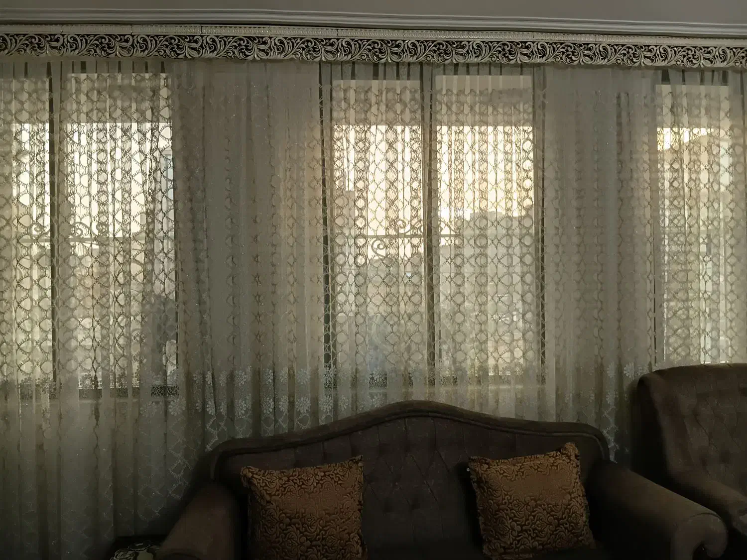 پرده خانگی|پرده، رانر، رومیزی|ماهدشت, |دیوار