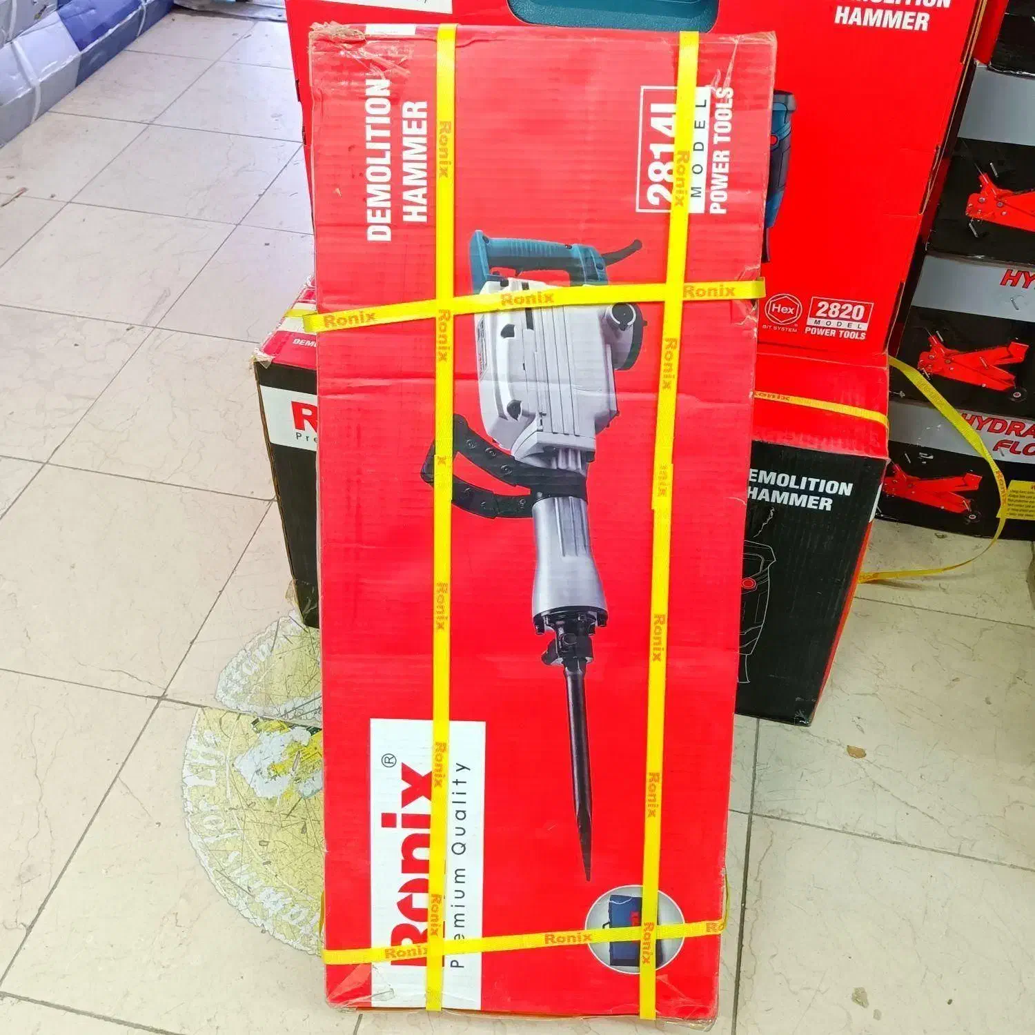 پیکور17 کیلو رونیکس 2814L چکش تخریب بتن کن14کیلویی|ماشین‌آلات صنعتی|شیراز, راهنمایی|دیوار