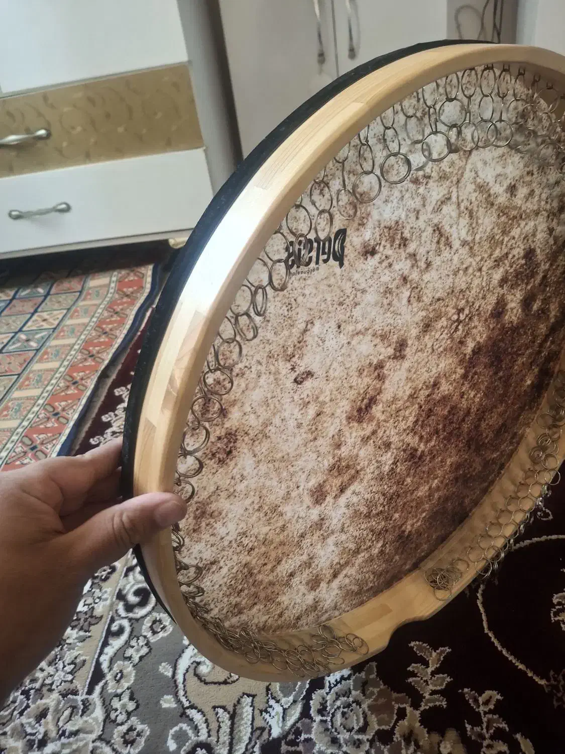 دف پرسیس|سازهای سنتی|نسیم‌شهر, |دیوار