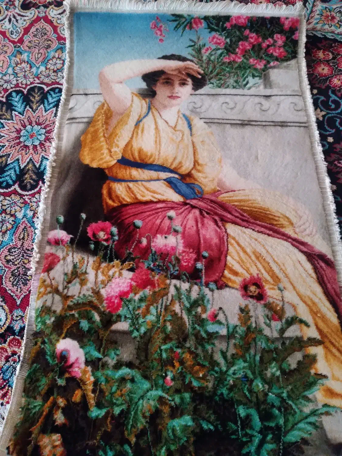 تابلوفرش دست باف|فرش|گنبد کاووس, |دیوار