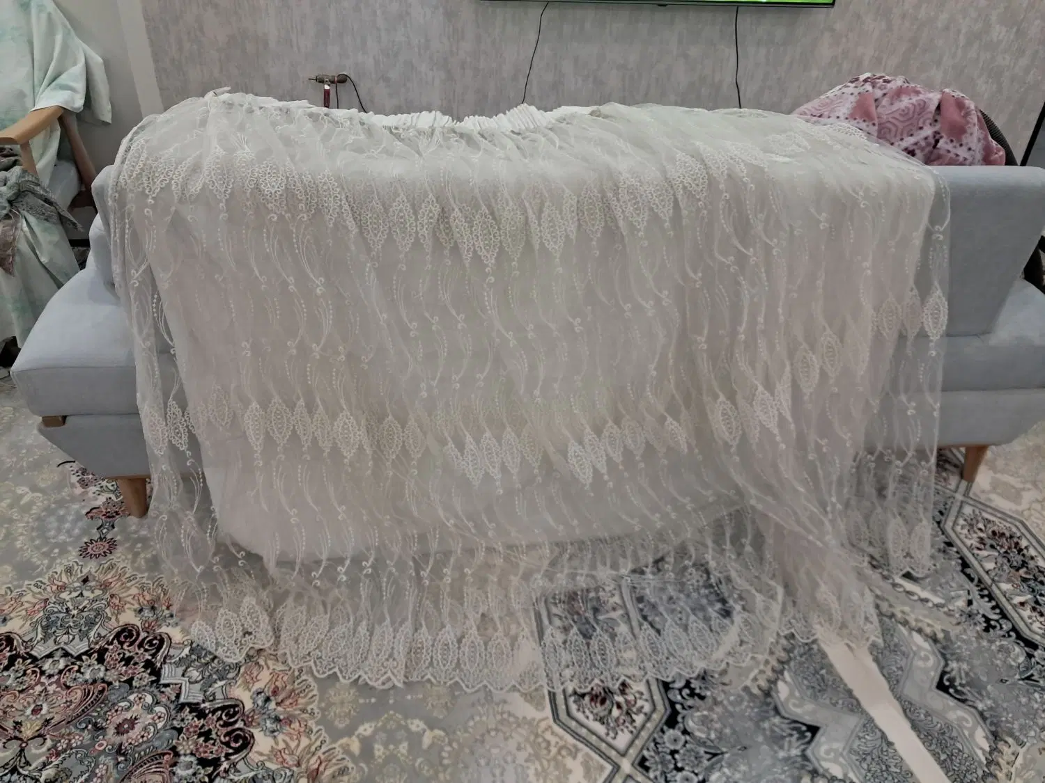 پرده|پرده، رانر، رومیزی|شیراز, سینما سعدی|دیوار