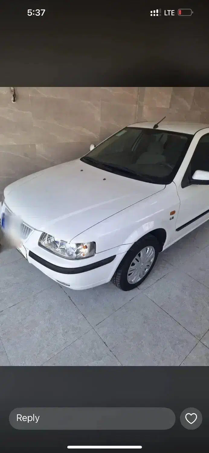 سمند مدل ۹۷تک برگ سند|خودرو سواری و وانت|رودهن, |دیوار