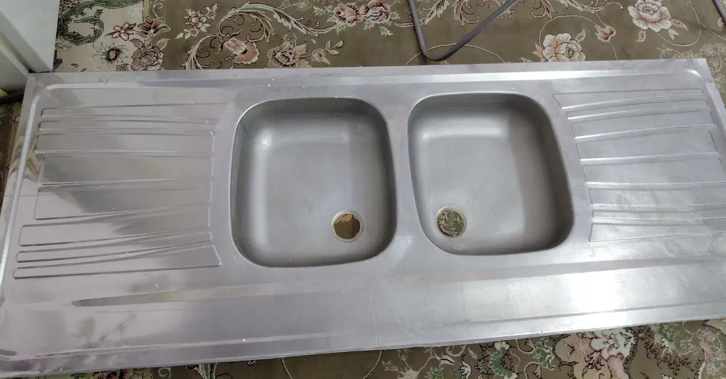 سینک ظرفشویی ۱۶۰در۶۰|مصالح و تجهیزات ساختمان|فردیس, منظریه|دیوار