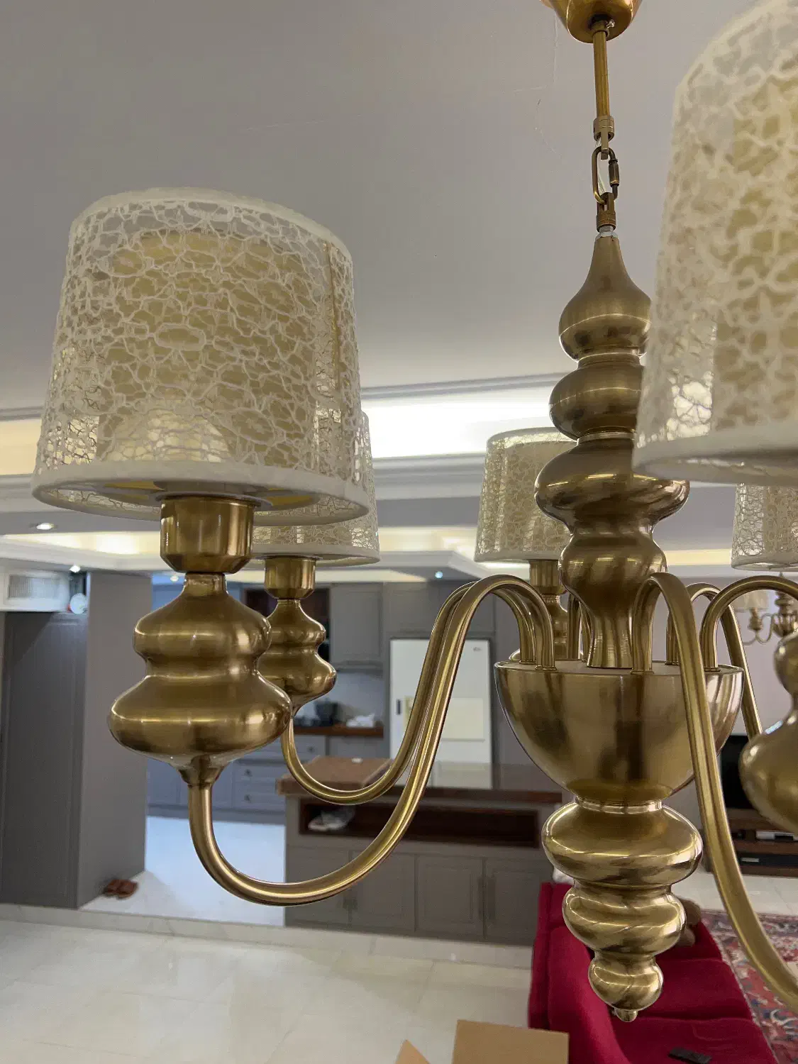 لوستر|لوستر و چراغ آویز|فردیس, فردیس|دیوار