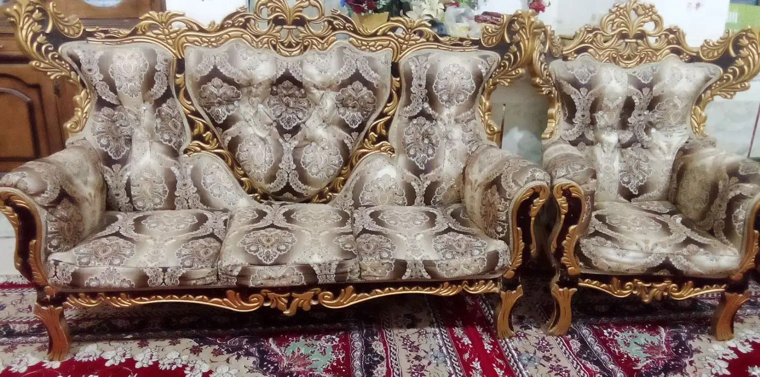 مبل سلطنتی|مبلمان خانگی و میز عسلی|زابل, |دیوار