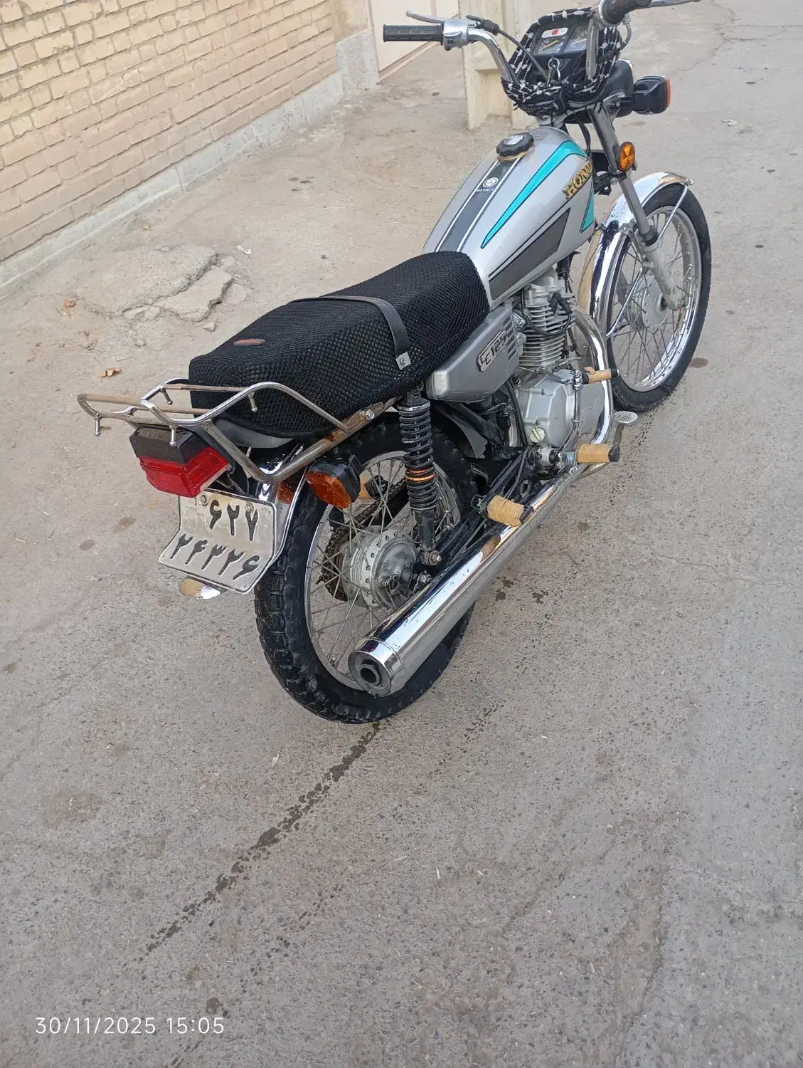 موتور ۱۲۵ هیرمند|موتورسیکلت|نجف‌آباد, امام خمینی|دیوار