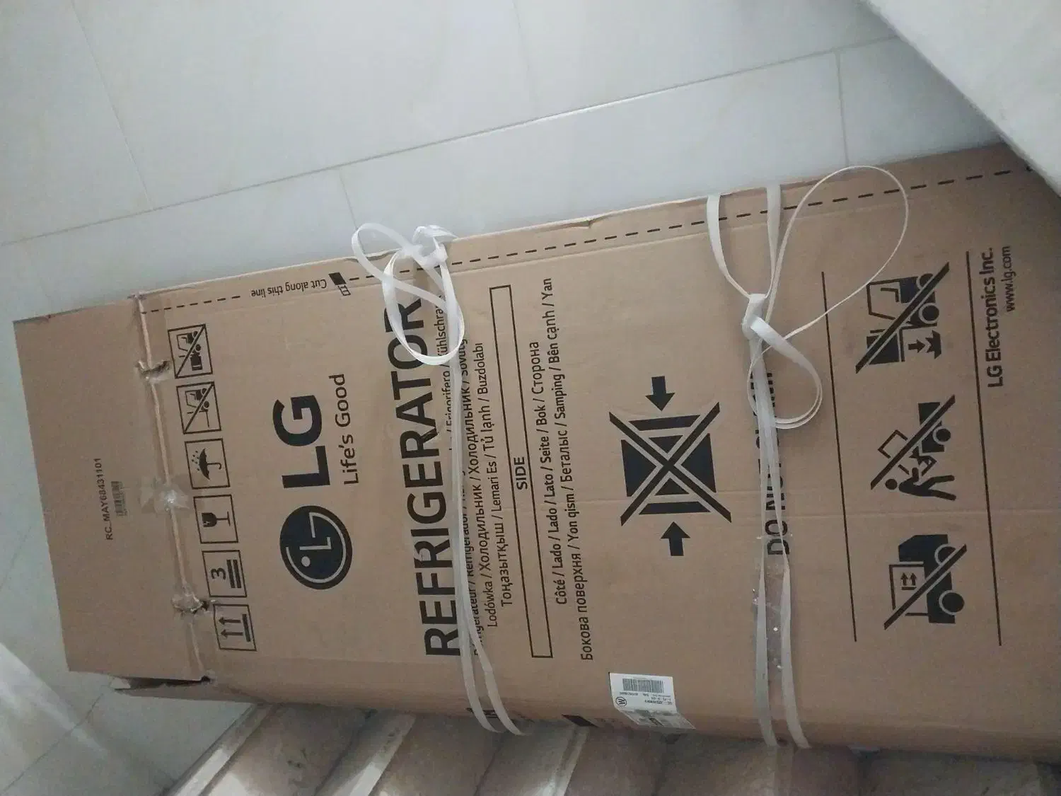 کارتون یخچال الجی ساید|یخچال و فریزر|کرج, حسن آباد|دیوار