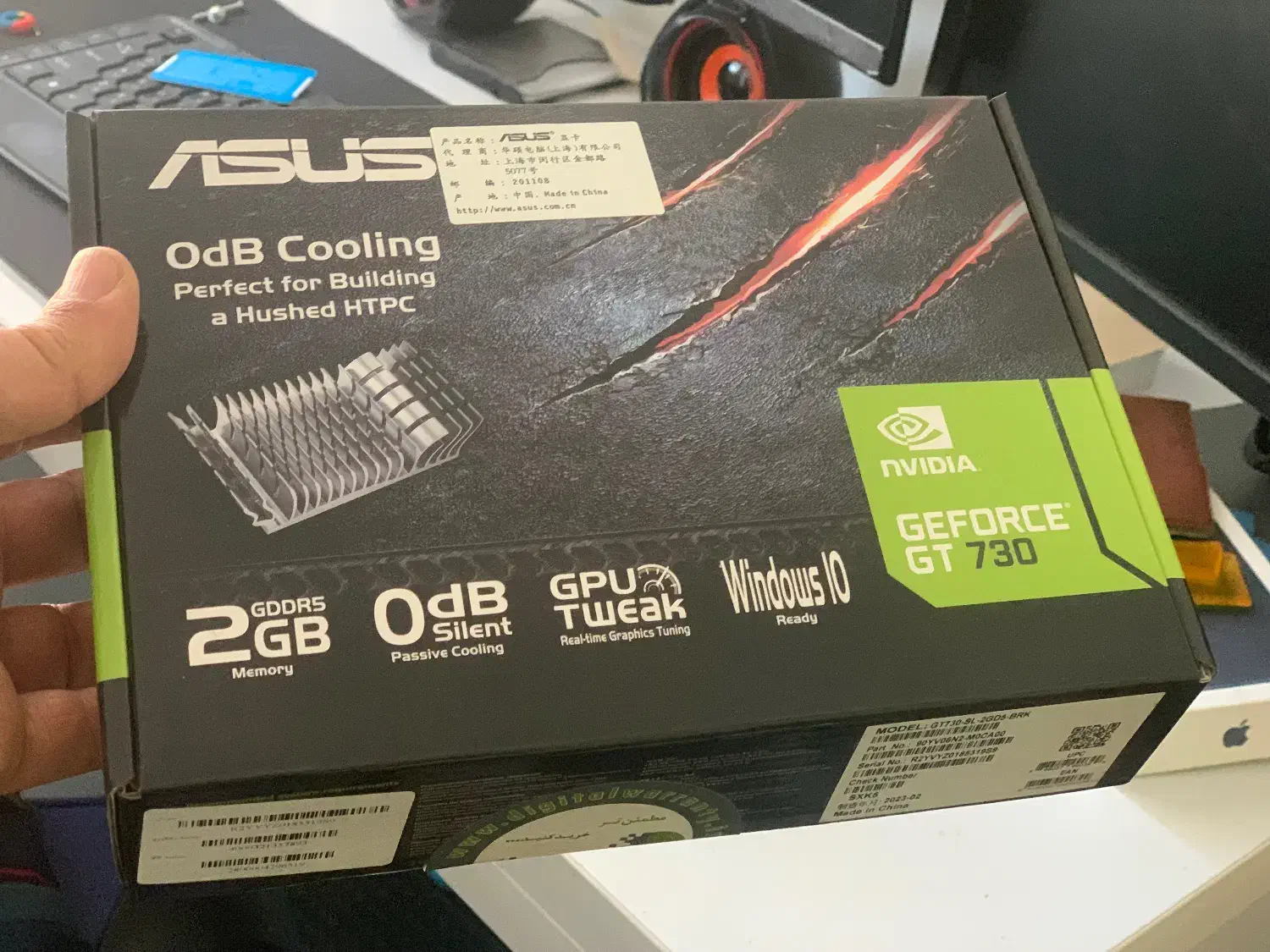 کارت گرافیک ایسوس GT730 2Gb DDR5|قطعات و لوازم جانبی رایانه|شهریار, شهرک شاهد|دیوار