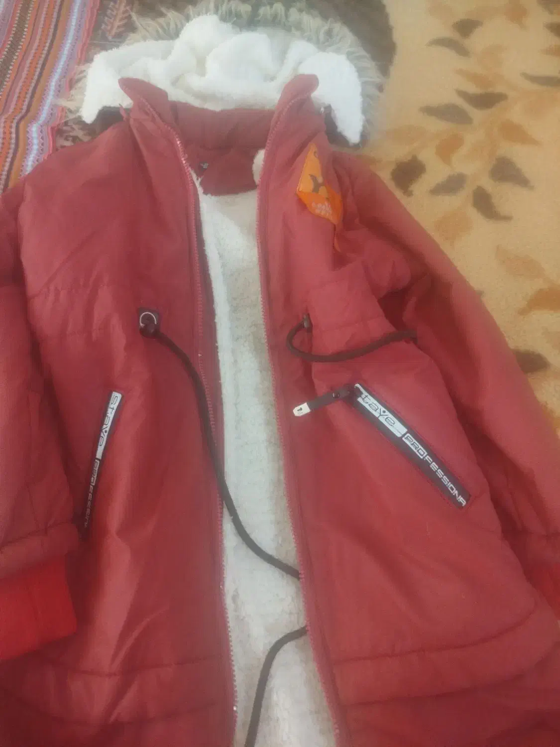 کاپشن دخترانه|کفش و لباس بچه|خوی, |دیوار