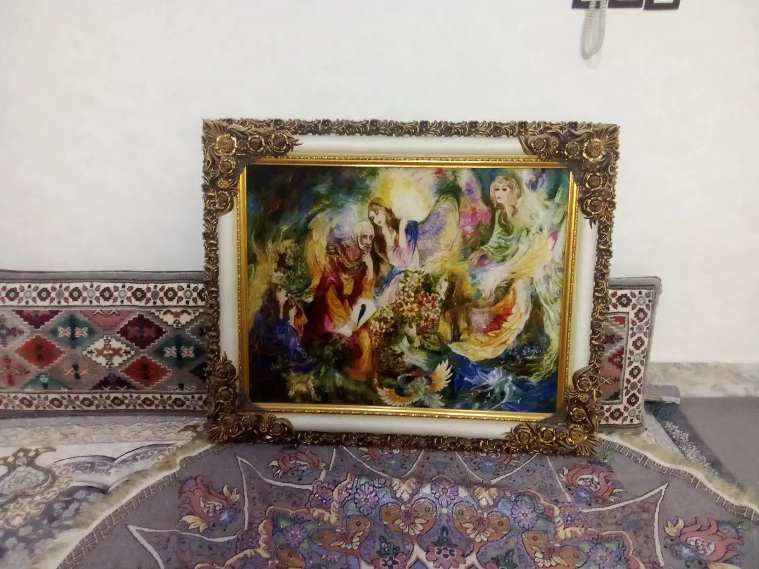 تابلو فرش دستباف|تابلو فرش|تربت‌حیدریه, پائین ولایت|دیوار