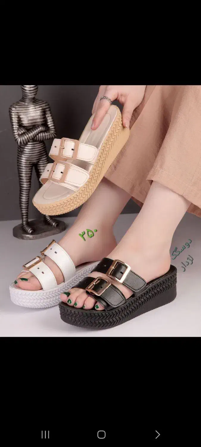 صندل کفش دمپایی|کیف، کفش، کمربند|شوشتر, |دیوار