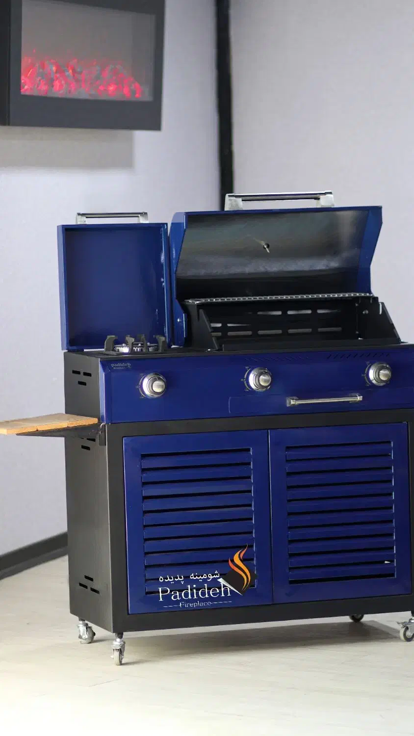 باربیکیو ۹۰سانت سورمه ای|اجاق گاز و لوازم برقی پختوپز|فردوسیه, |دیوار