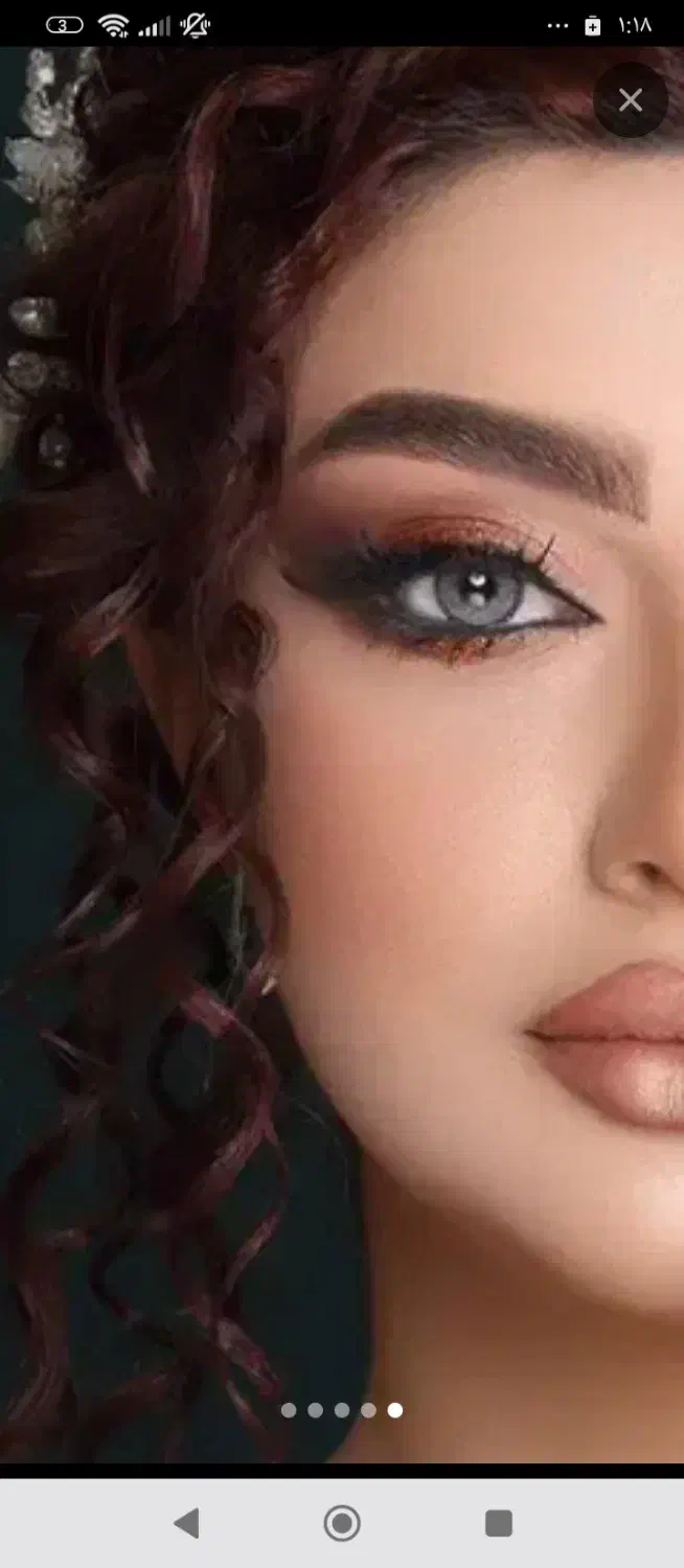 شینیون حرفه ای با میکاپ حرفه ای فقط پانصد تومان|خدمات آرایشگری و زیبایی|مشگین شهر, |دیوار