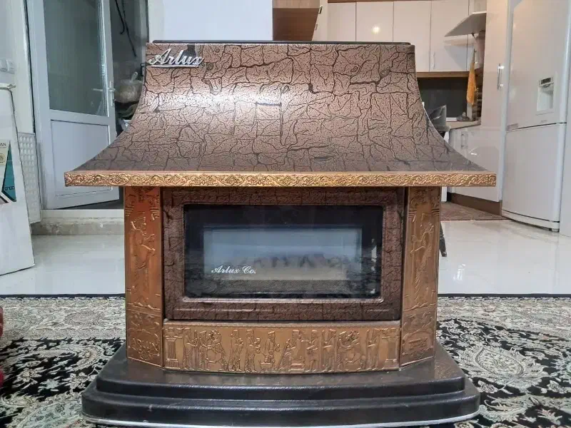 بخاری مدل شومینه ای شیک|بخاری، هیتر، شومینه|قم, شاه سید علی|دیوار