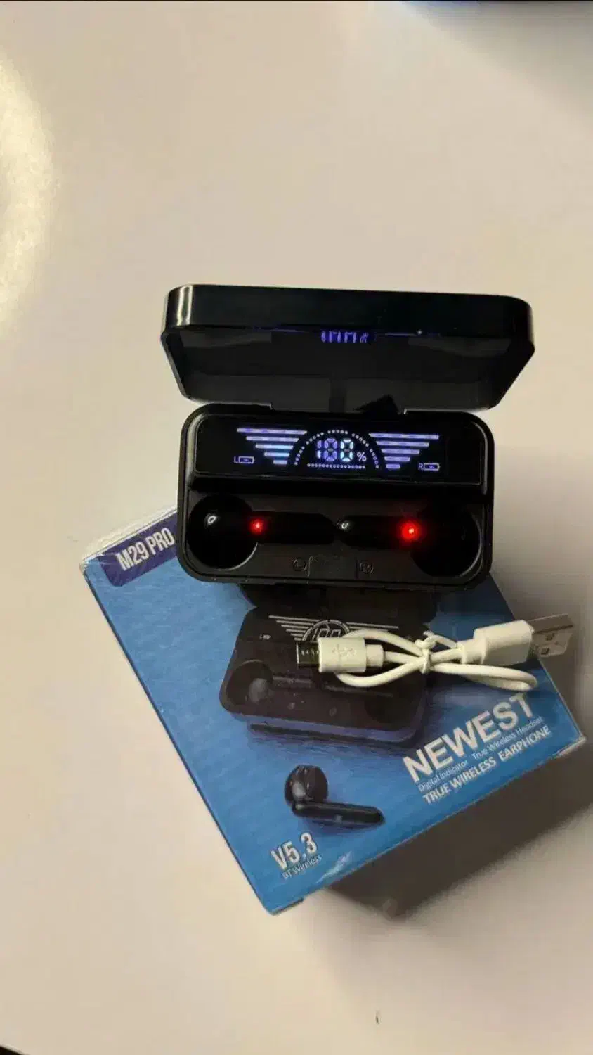 ایرپاد M29 PRO هنذفری هدفون پاوربانک هولدر شارژر|لوازم جانبی موبایل و تبلت|مشهد, شاهد (شهرک غرب)|دیوار