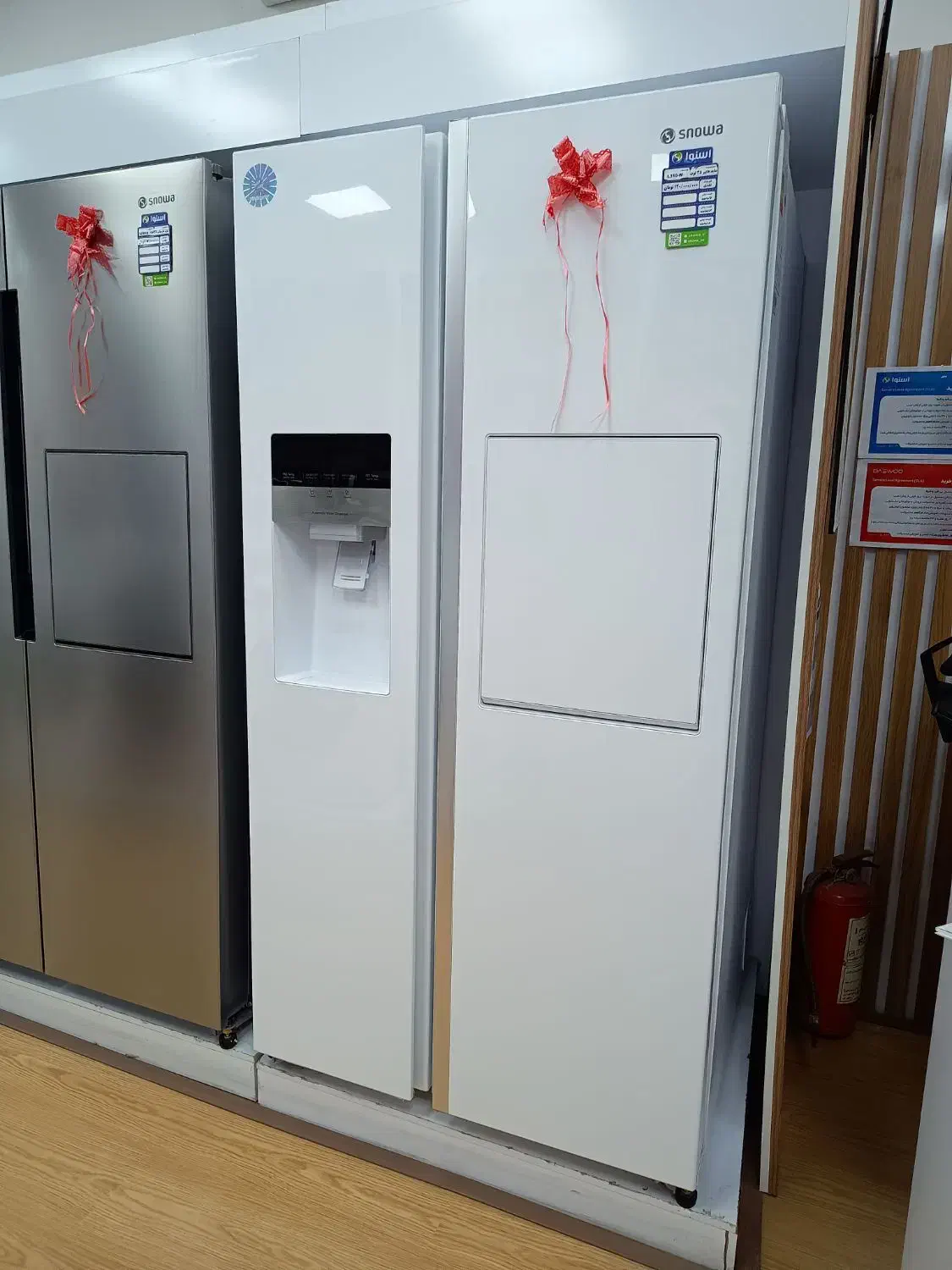 تخفیف ویژه ساید بای ساید اسنوا|یخچال و فریزر|اردبیل, |دیوار