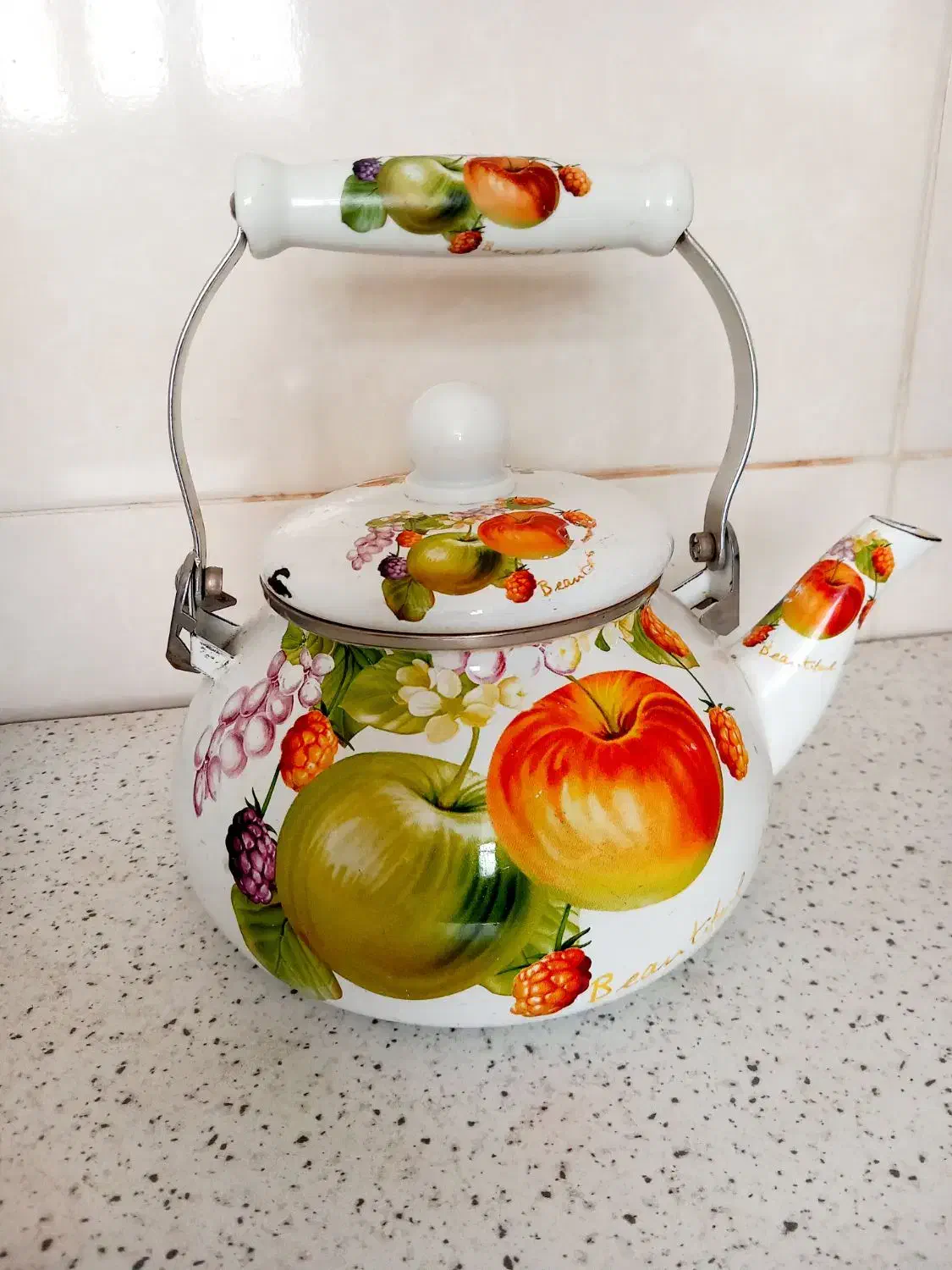 کتری لعابی|قوری، کتری، قهوه‌ساز دستی|کرمانشاه, |دیوار