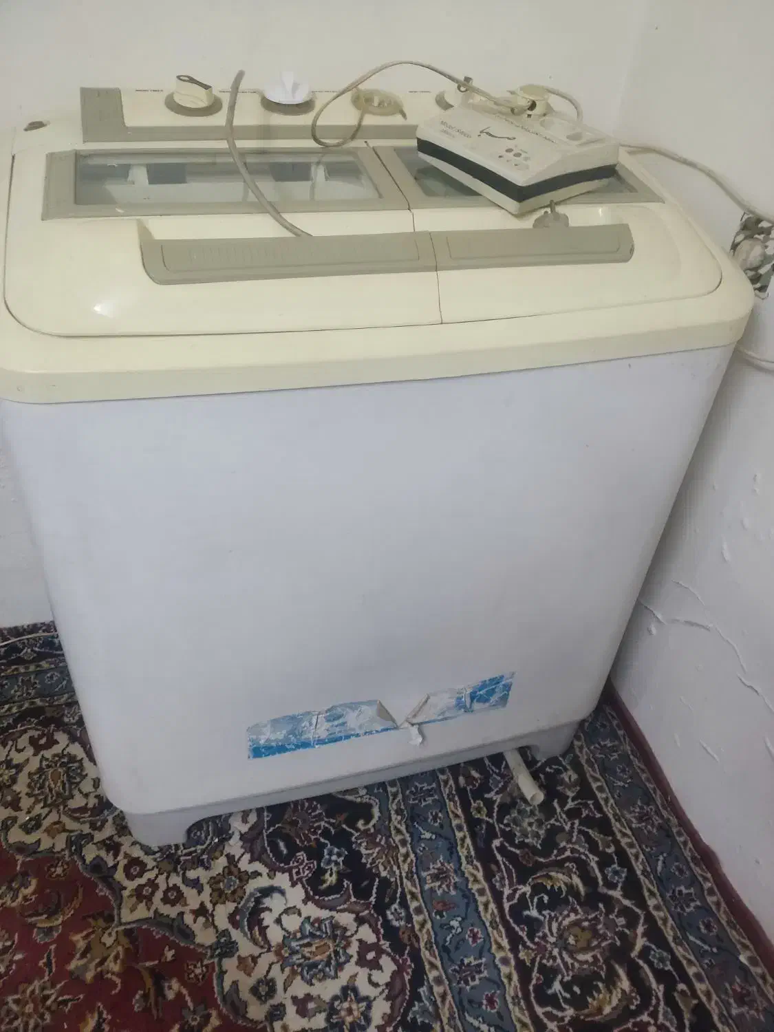 ماشین لباسشویی دوقلو درحد|ماشین لباسشویی و خشککن لباس|تاکستان, |دیوار