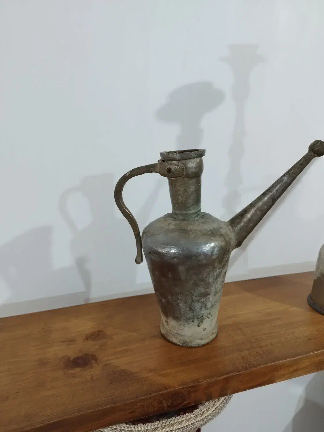 آفتابه مسی قدیمی|کلکسیون اشیاء عتیقه|خرمآباد, |دیوار